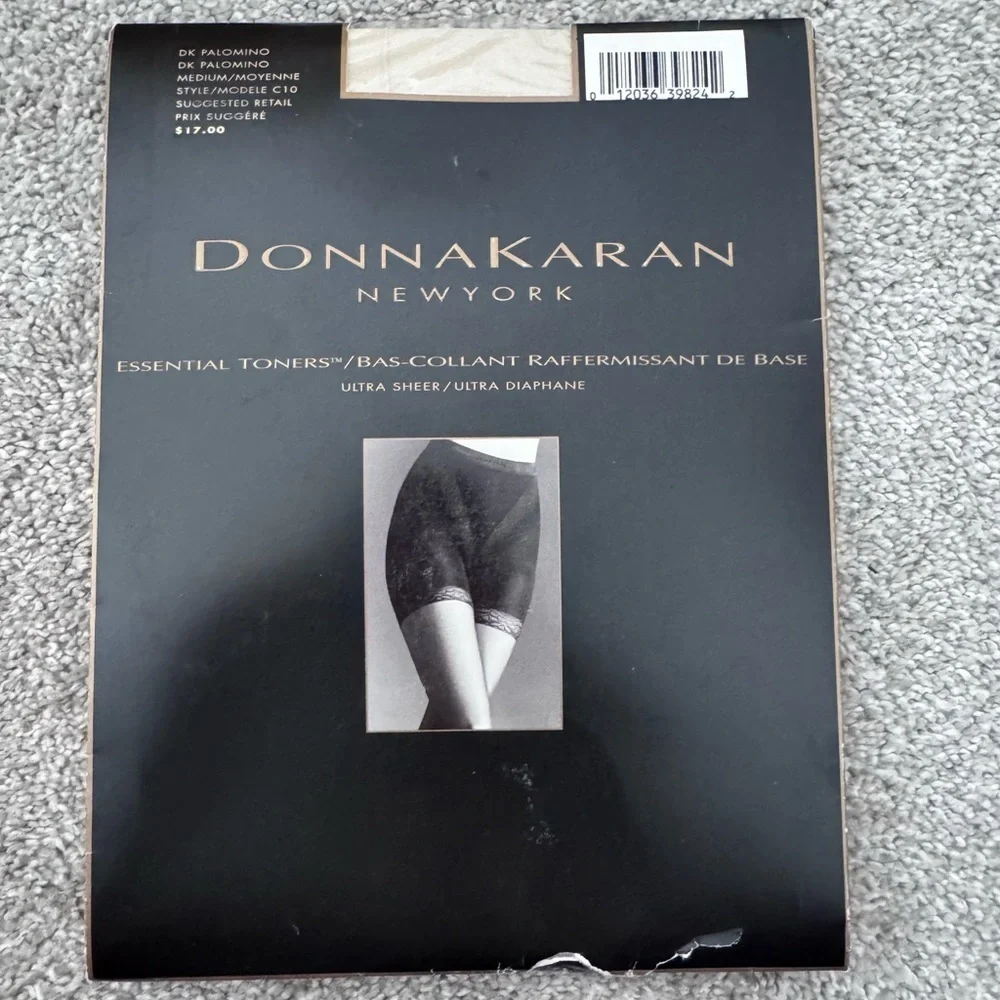 Donna Karan New York 1997 Vintage Pantyhose Style: C10 DK Palomino